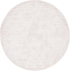 SAFAVIEH Marrakesh Collection Round Rug - 4' Round, Beige, Bohemian Design, Ideal for High Traffic Areas in Living Room, Bedroom & Dining Room (MRK517C-4R)