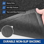Sturdy Front Door Mat, 48" x 24" Heavy Duty Indoor Outdoor Doormat for Entryway, Fade Resistant, Waterproof Low Profile Entry Mat, Non Slip Welcome Mat for Outside Entrance, Patio, Home