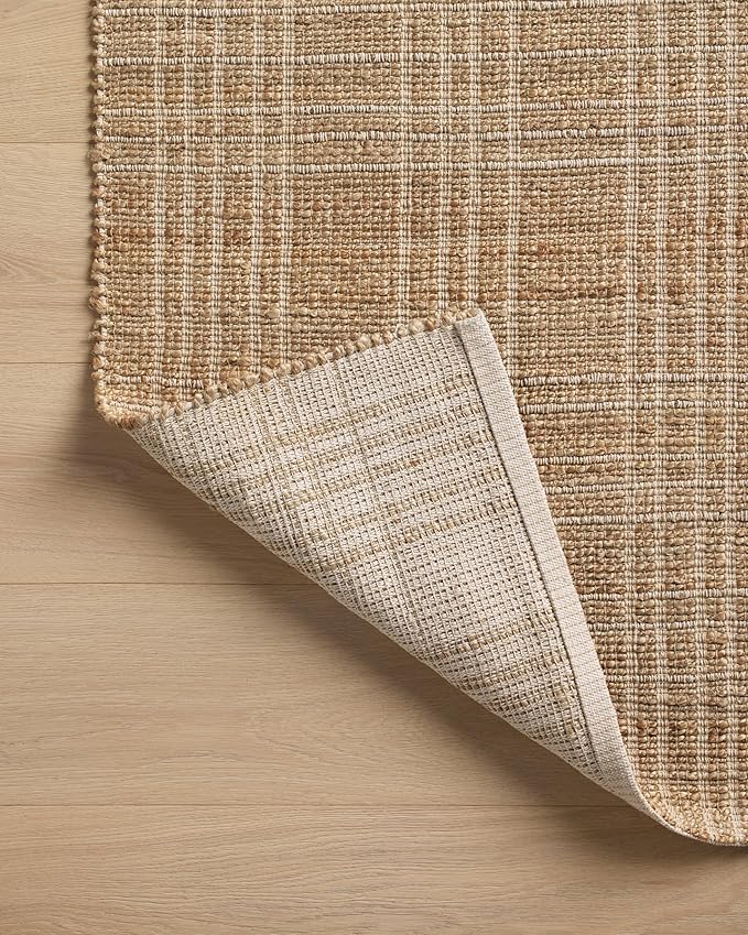 Loloi Chris Loves Julia Judy Collection JUD-01 Natural/Cream 2'-6" x 7'-6" Runner Rug