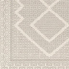 Mark&Day Wool Rugs, 8x10 Nishnabotny Cottage Light Gray Area Rug, Grey Beige Carpet for Living Room, Bedroom or Kitchen (8' x 10')
