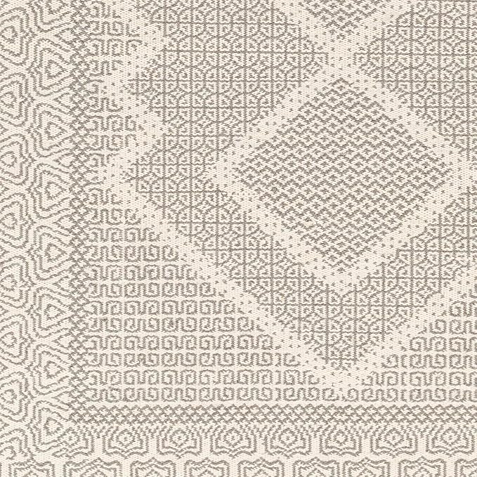 Mark&Day Wool Rugs, 8x10 Nishnabotny Cottage Light Gray Area Rug, Grey Beige Carpet for Living Room, Bedroom or Kitchen (8' x 10')