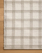 Loloi Magnolia Home by Joanna Gaines Ryder Collection RYD-02 Stone/Ivory 2'-6" x 7'-6" Runner Rug