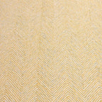 Modern Herringbone Chevron Collection Handcrafted Wool Area Rug - Durable, Zigzag Pattern, for High Traffic, Contemporary Design for Living Room, Bedroom, Dining Room Decor (Butter Yellow, 3' x 5')