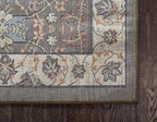 Unique Loom Espahan Collection Area Rug - Cape Cod (4' 1" x 6' 1" Rectangle, Green/ Black)