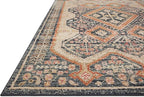 Loloi Jocelyn Collection JOC-05 Navy/Multi 2'-3" x 7'-6" .38" Thick Runner Rug