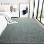 HQAYW 5x7 Area Rugs for Living Room Bedroom, Modern Thickened Memory Foam Soft Rug, Indoor Low Pile Minimalist Washable Non Slip Carpets for Kids Girls Boys Nursery Dorm Home Decor, Grey Green