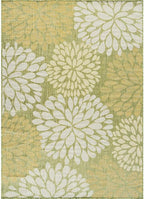 Beverly Rug Outdoor Rug 9x12 Modern Exotic Tropical Leaf Area Rugs for Indoor and Outdoor Patio Deck Porch Garden Water Resistant Washable Outside Carpet (9 x 12 Green)