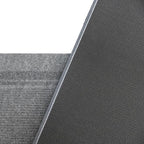 English Home Custom Size Non Slip Striped Design Light Weight Durable PVC Backing Thin Pile Runner Rug (36" x 4')