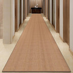 Rubber Runner Rug for Hallways Non Slip, Low Pile Long Laundry Room Mat Hall Jute Rug Runner Carpet Non Skid