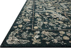 Loloi Rifle Paper Co. Laurel Collection LAU-05 Navy/Multi 2'-8" x 10' Runner Rug