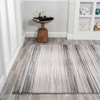 JONATHAN Y Austin Gradient Striped Gray/Black Indoor Area Rug, 3x5, Modern, Contemporary, Easy-Cleaning for Living Room, Bedroom, Kitchen, Pet Friendly, Non-Shedding (LUX103A-3)