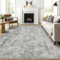 Area Rugs 9x12 Living Room: Washable Large Abstract Neutral Modern Soft Rugs Stain Resistant Indoor Floor Non-Slip Accent Carpet for Bedroom Nursery Playroom Office Dining Room Home Decor- Greige