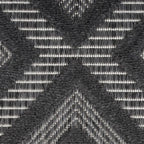 Nourison Home Versatile Charcoal Black 6' x 9' Area Rug - Easy Clean, Non Shedding, Bed Room, Living Room, Dining Room, Kitchen (6' x 9')