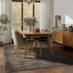 Area Rug Non Slip Machine Washable Ultra Soft Living Room/Bedroom/Kitchen/Outdoor/Classroom Vintage Brown, 5'×7'