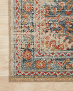 Loloi Jocelyn Collection JOC-03 Mist/Multi 2'-3" x 4'-0" .38" Thick Accent Rug