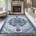 Area Rugs 4x6,Boho Vintage Oriental Washable Rugs,Collapsible Area Rug for Bedroom, Entryway, Kitchen, Bathroom