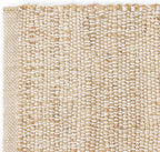 REDEARTH · Jute Cotton Area Rug - 2'x3' Rectangular Rug, Sustainable Handwoven, Non-Shedding, Soft & Durable – Reversible, Neutral Tones for Home Décor in Living Room, Dining Room, Bedroom