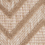 Nourison Home Versatile Natural Beige 2' x 4' Area Rug - Easy Clean, Non Shedding, Bed Room, Living Room, Dining Room, Kitchen (2' x 4')