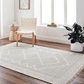 Mark&Day Wool Rugs, 4x6 Nishnabotny Cottage Medium Beige Area Rug, Beige Carpet for Living Room, Bedroom or Kitchen (3'6" x 5'6")