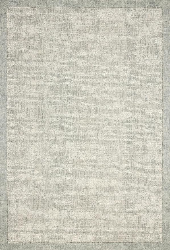 Loloi Magnolia Home by Joanna Gaines Henley Collection HNY-01 Ivory/Spa 2'-6" x 7'-6" Runner Rug