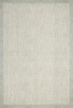 Loloi Magnolia Home by Joanna Gaines Henley Collection HNY-01 Ivory/Spa 8'-6" x 11'-6" Area Rug