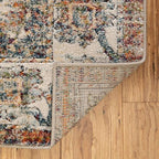 Unique Loom Isabella Collection Area Rug - Adjani (2' 7" x 16' 5" Runner, Multi/ Beige)