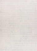 Hand-Tufted 100% Wool Area Rug – Unique Modern Geometric Grid Pattern, Soft Plush Textured Carpet for Living Room, Bedroom, Dining Room & Entryway (Grey, 8' x 10')