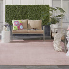 Nourison Home Nourison Essentials Pink 10' x 14' Area Rug - Easy Clean, Non Shedding, Bed Room, Living Room, Dining Room, Kitchen (10' x 14')