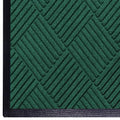 WaterHog Diamond-Pattern Commercial Grade Entrance Mat, Indoor/Outdoor Floor Mat 3' Length x 2' Width, Evergreen by M+A Matting