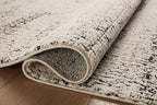 Loloi Darby Collection DAR-02 Oatmeal/Charcoal 11'-6" x 15' Area Rug