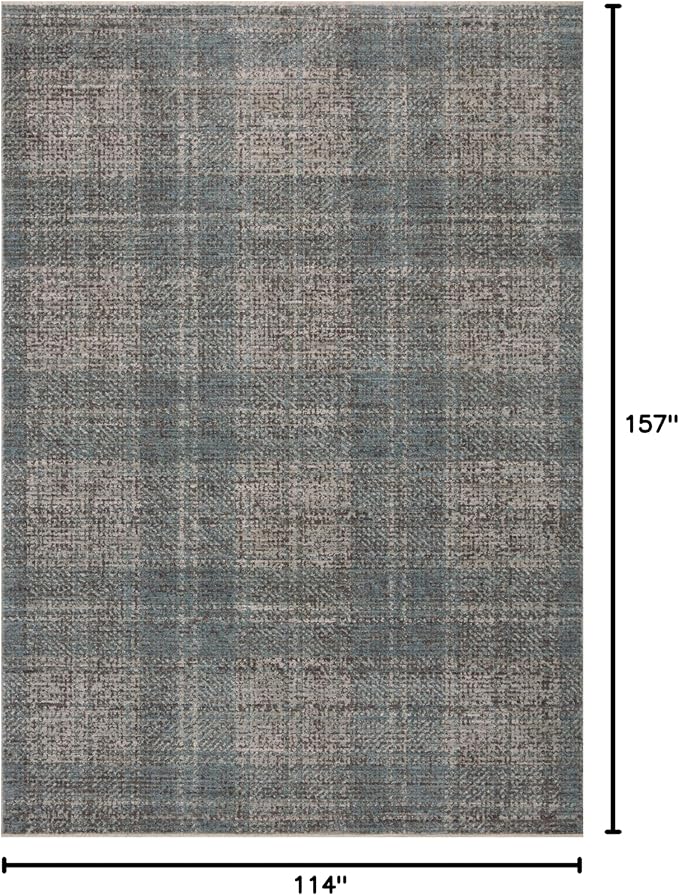 Loloi Angela Rose Ember Collection EMB-09 Denim/Charcoal 9'-6" x 13'-1" Area Rug