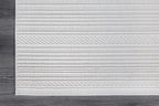 Micro Loop Indoor Rug White 9x12 Boho Geometric Neutral Area Rugs for Living Room Soft Luxury Modern Low and High Pile Durable Stain Resistant Non-Shedding Indoor Area Carpet 9 x 12