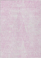 Addison Rugs Chantille ACN591 Pink 10' x 14' Indoor Outdoor Area Rug, Easy Clean, Machine Washable, Non Shedding, Bedroom, Living Room, Dining Room, Kitchen, Patio Rug