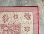 Unique Loom Espahan Collection Area Rug - Cape Cod (9'x 12' Rectangle, Red/ Beige)