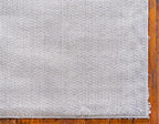 Unique Loom Davos Shag Collection Area Rug - Solid (2' 2" x 8' Runner, Linen)