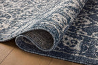 Loloi Magnolia Home by Joanna Gaines Gigi Collection GIG-02 Navy/Stone 2'-7" x 7'-6" Runner Rug