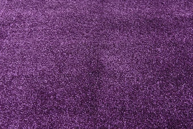 Unique Loom Solo Collection Area Rug - Calabasas (7' 10" Round, Violet)