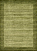 Rugs.com Angelica Collection Rug – 7' x 10' Light Green Medium Rug Perfect for Bedrooms, Dining Rooms, Living Rooms