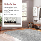 Nuloom Alessi Hand Woven, Grey, 11'6" x 14'6", Solid, Cotton, Soft and Gentle, High Traffic, Stain Resistant, Easy Clean, Durable Area Rug for Bedroom, Living Room, Dining Space, Den, Foyer, Entryway