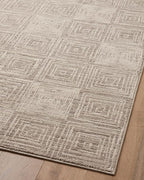 Loloi Darby Collection DAR-05 Beige/Grey 6'-7" x 9'-3" Area Rug