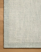 Loloi Magnolia Home by Joanna Gaines Henley Collection HNY-01 Ivory/Spa 2'-3" x 3'-9" Accent Rug