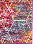 Unique Loom Trellis Frieze Collection Area Rug - Geometric (5' x 8', Multi/ Ivory)