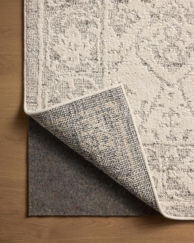 Loloi Magnolia Home by Joanna Gaines Gigi Collection GIG-02 Ivory/Stone 2'-7" x 10'-0" Runner Rug