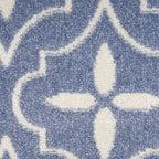 Nourison Home Nourison Essentials Blue Ivory 4' x 6' Area Rug - Easy Clean, Non Shedding, Bed Room, Living Room, Dining Room, Kitchen (4' x 6')
