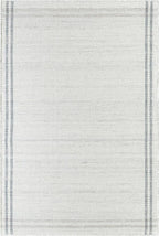 Mark&Day Wool Rugs, 2x3 Janmichael Solid and Border Gray/Ivory Area Rug, Grey Ivory Black Carpet for Living Room, Bedroom or Kitchen (2' x 3')