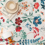 Floral Runner Rug 2x5 Washable Hallway Long Beige Bedroom Carpet Non Slip Indoor Boho Kitchen Low Pile Accent Rug Lightweight Soft for Bathroom Dining Laundry Living Room