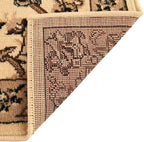 Unique Loom Sialk Hill Collection Area Rug - Washington (2' 2" x 6' 1" Runner Ivory/Black)