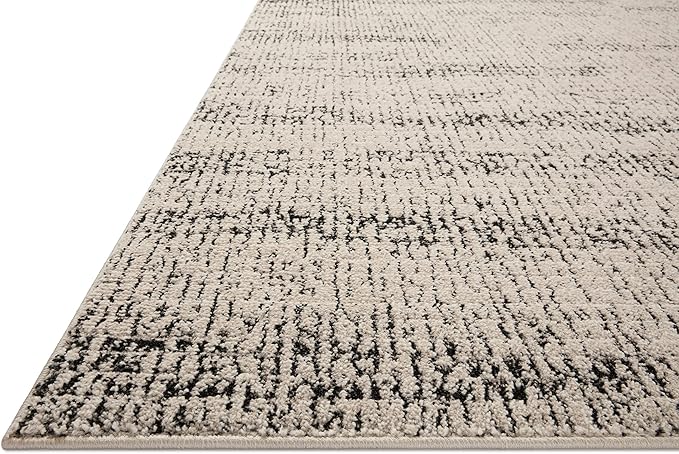 Loloi Darby Collection DAR-02 Oatmeal/Charcoal 2'-7" x 8'-0" Runner Rug