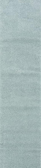 JONATHAN Y Haze Solid Low-Pile Aqua Blue Runner Rug 2x10, Coastal,Bohemian,Minimalist,Classic, Easy-Cleaning for Living Room,Bedroom,Kitchen,Pet Friendly,Non-Shedding (SEU100S-210)