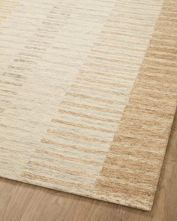 Loloi Chris Loves Julia Chris Collection CHR-01 Dove/Santa Fe 7'-9'' x 7'-9'' Square, .50" Pile Height, Area Rug